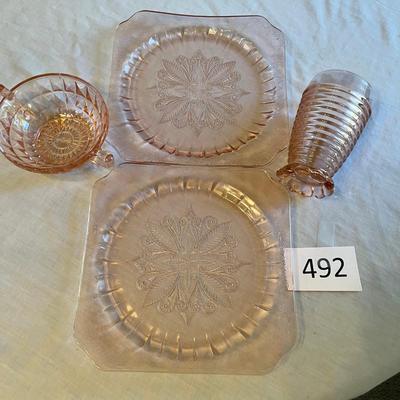 Pink Depression Mixed Patterns lot