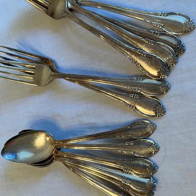 International Silver Flatware Set