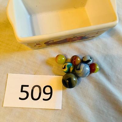 Small lot of marbles
