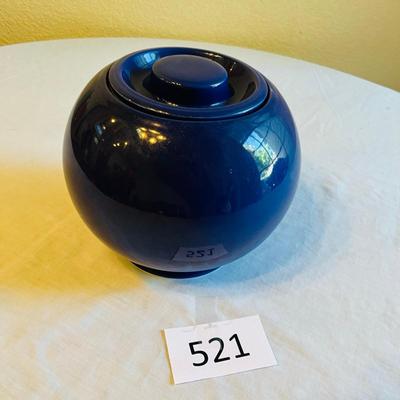 Fiesta Fiestaware Cobalt Medium Canister Kitchen Kraft WOW!