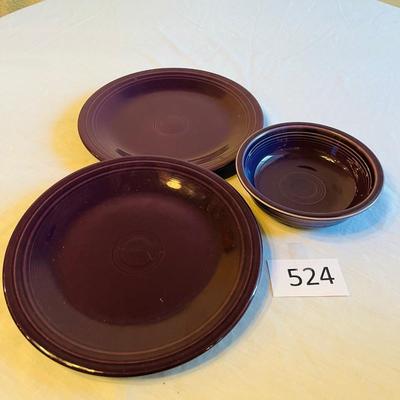 Fiesta Fiestaware Modern PLUM Grouping