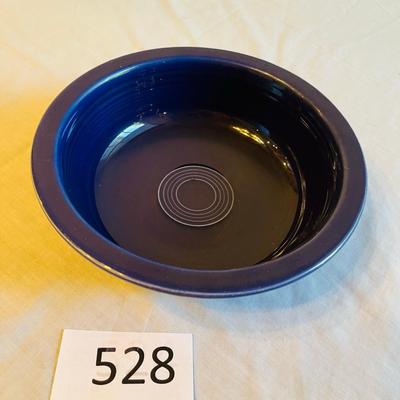 Fiesta Fiestaware Vintage Cobalt 8" Nappy