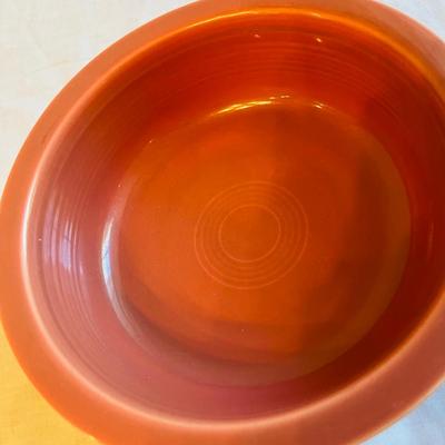 Fiesta Fiestaware Vintage Rose 8" nappy