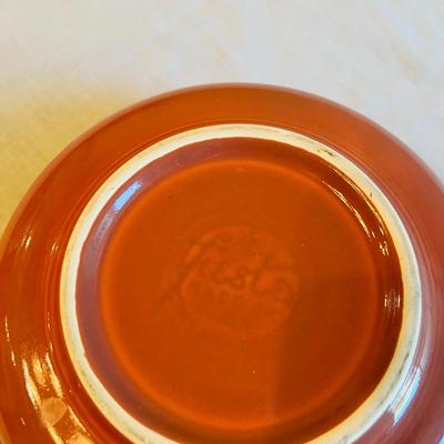 Fiesta Fiestaware Vintage Rose 8" nappy