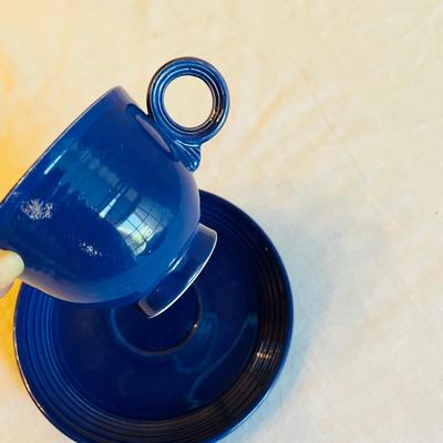 Fiesta Fiestaware Vintage Lot of 4 Cups & Saucers