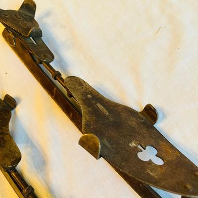 Antique Clip on Ice Skates