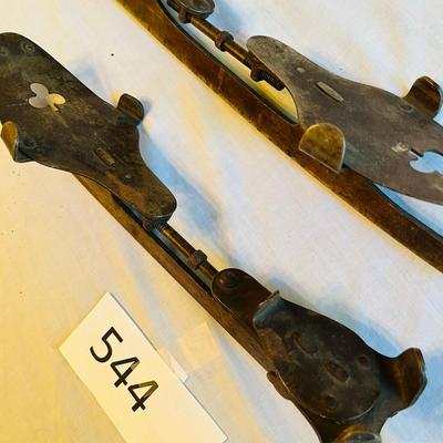 Antique Clip on Ice Skates