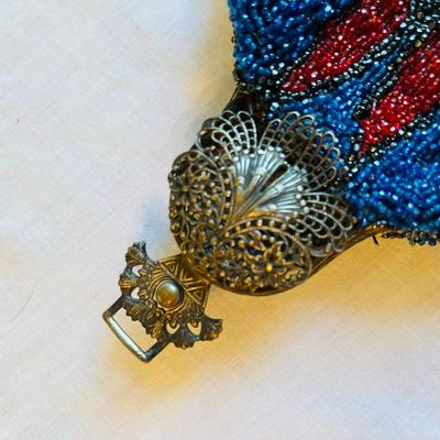 Vintage Victorian Era Beaded Purse