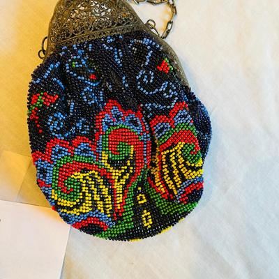Victorian Beaded Purse Fancy