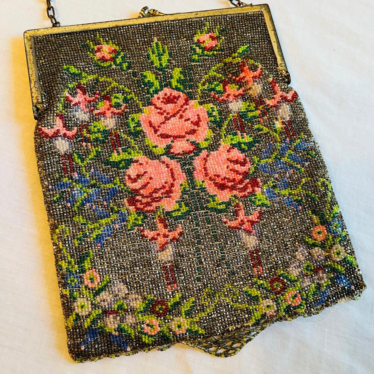 Antique Beaded Purse