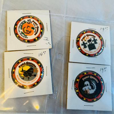 Casino Poker Chips Las Vegas HALLOWEEN souvenir