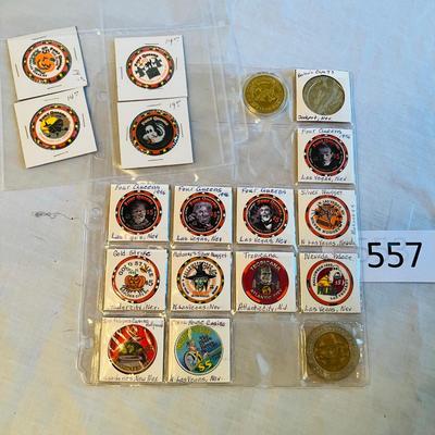 Casino Poker Chips Las Vegas HALLOWEEN souvenir