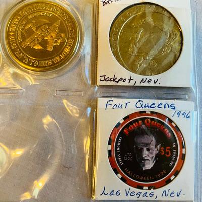 Casino Poker Chips Las Vegas HALLOWEEN souvenir