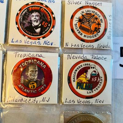 Casino Poker Chips Las Vegas HALLOWEEN souvenir