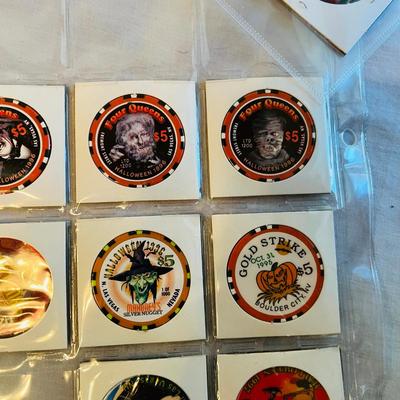Casino Poker Chips Las Vegas HALLOWEEN souvenir
