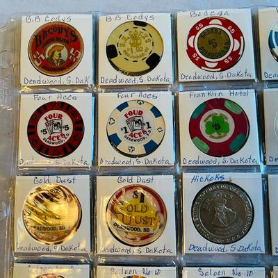 Casino poker chips Deadwood SD