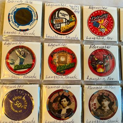 Casino Poker chips LAUGHLIN, NV Legends of the West Series