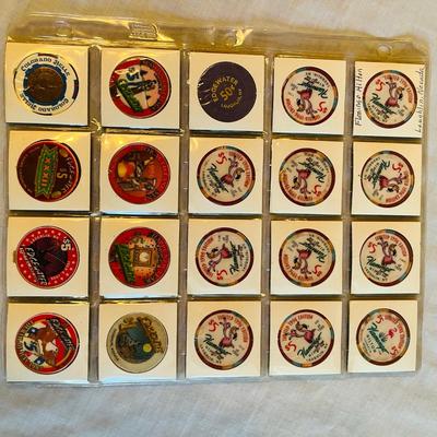 Casino Poker chips LAUGHLIN, NV Legends of the West Series