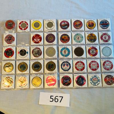 Casino Poker Chips LAUGHLIN, NV Riverside