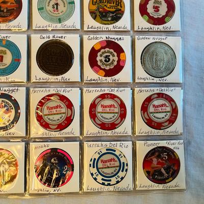 Casino Poker Chips LAUGHLIN, NV Riverside