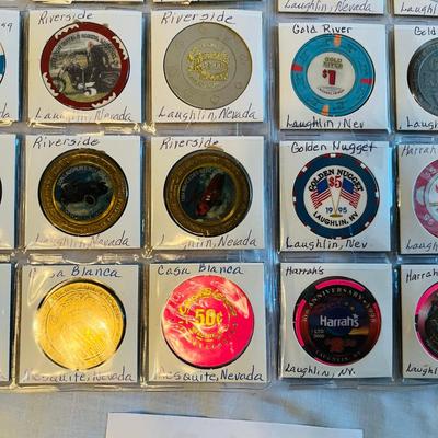 Casino Poker Chips LAUGHLIN, NV Riverside