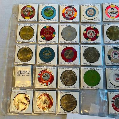Casino Poker Chips Small Towns NEVADA