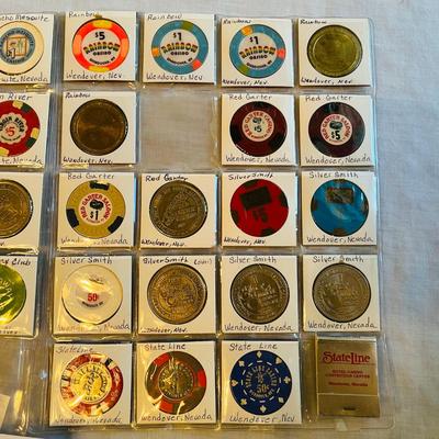Casino Poker Chips Small Towns NEVADA