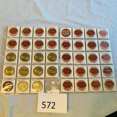 Poker Chips GOLDEN GATES Casino