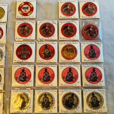 Poker Chips Colorado Central Station Blackhawk