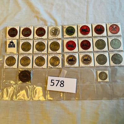 Blackhawk Slot coins & Poker Chips