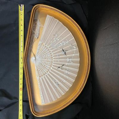 Framed Asian Fans - 2