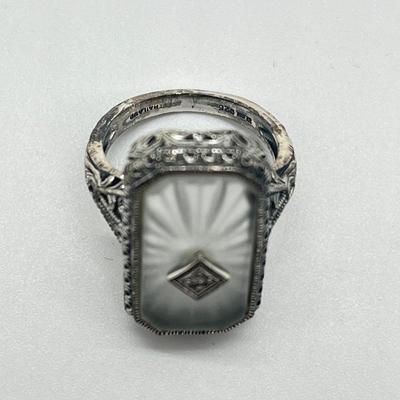 LOT 3: Sterling Silver Ring - Size 6