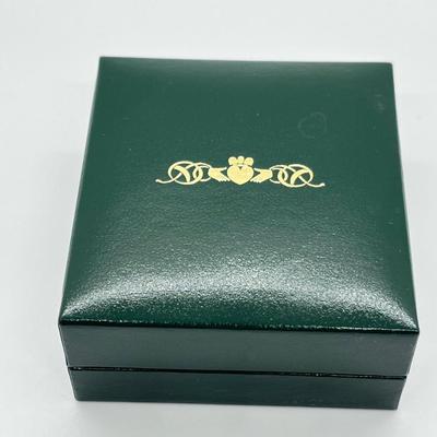 LOT 17: Sterling Celtic Cross Pendant Made in Ireland on 18" Silver Chain