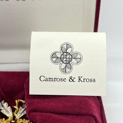 LOT 45: Jaqueline Kennedy Dual Berry Pin