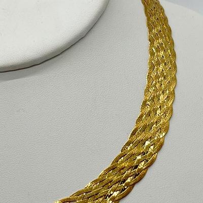 LOT 51: Veronese 18K Gold Clad Sterling Silver 17