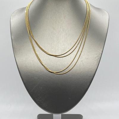 LOT 90: Vicenza Gold Vermeil on Sterling Silver 40