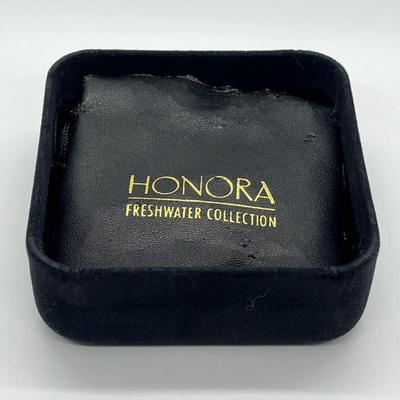 LOT 109 Honora Black Cultured Freshwater Pearl 48" Necklace