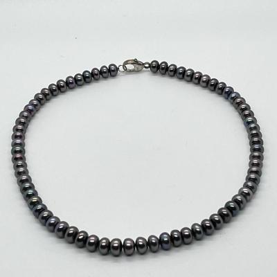 LOT 113: Honora Cultured Freshwater Pearls Set - 18" Necklace. Stretch Bracelet, Pierced Stud Earrings