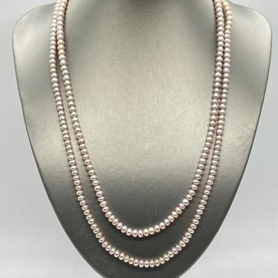 LOT 121: Honora Cultured Freshwater Pearl 48" Necklace