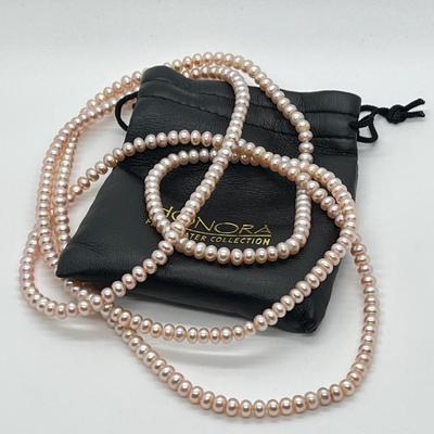 LOT 121: Honora Cultured Freshwater Pearl 48" Necklace