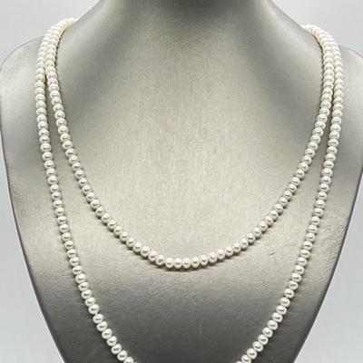 LOT 143: Honora Cultured Freshwater Pearl 48" Necklace