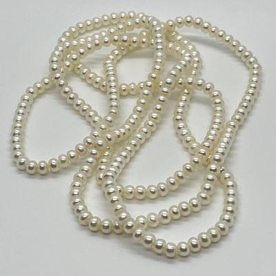 LOT 143: Honora Cultured Freshwater Pearl 48" Necklace