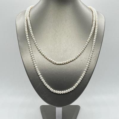 LOT 143: Honora Cultured Freshwater Pearl 48" Necklace