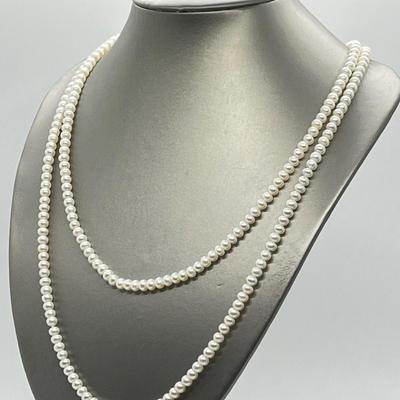 LOT 143: Honora Cultured Freshwater Pearl 48" Necklace