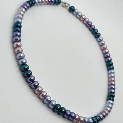 LOT 144: Honora Cultured Freshwater Pearl 18" Necklace with Sterling Silver Clasp