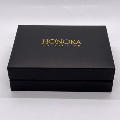 LOT 147: Honora Cultured Freshwater Pearl Three Piece Wardrobe Set - 18" Necklace, Stretch Bracelet, Stud Earrings