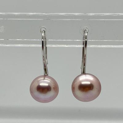 LOT 149: Cultured Pearl Drop Earrings - By Honora