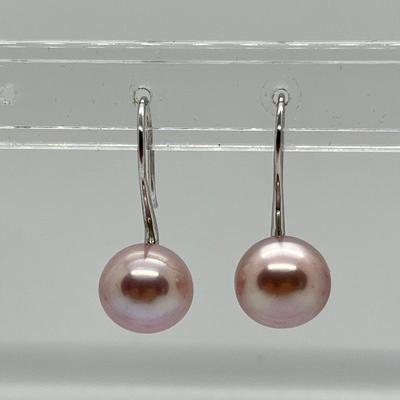 LOT 149: Cultured Pearl Drop Earrings - By Honora