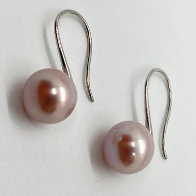 LOT 149: Cultured Pearl Drop Earrings - By Honora