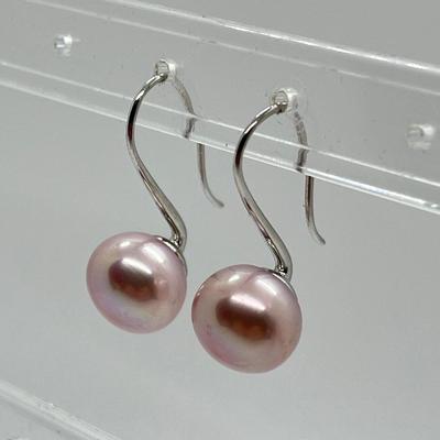 LOT 149: Cultured Pearl Drop Earrings - By Honora